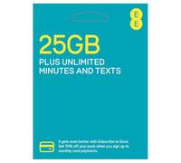 EE Pay As You Go SIM Card UK PREPAID PAYG £15 Bundle - 25GB + Unltd Texts & Mins