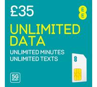 EE Pay As You Go Unlimited Data SIM Card