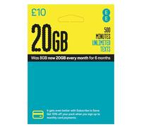 EE PAYG 4G 10 Pound Triple Sim Pack