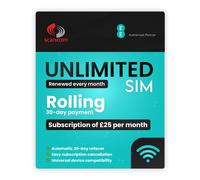 EE Unlimited 5G Data SIM Card - Activate via QR Code - No Contract or