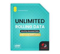 EE Unlimited 5G Data SIM - No Contract or Credit Check - Works in Any Device - Rolling 30-Days £25/Month Subscription
