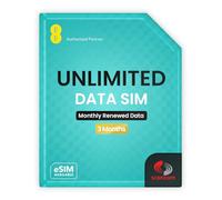 EE Unlimited Data SIM - Uncapped 5G Speeds - Preloaded for 3 Months from Order - Mobile Broadband for Routers & Phones - Equivalent to £23.33/Month