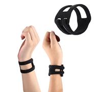 Eeauytr 2PCS TFCC Wrist Brace, Adjustable Wrist Brace for TFCC Tear, Portable Breathable Adjustable Support Straps for Ulnar Sided Wrist Pain Relief, One Size Fits Most