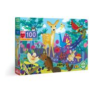 Eeboo 100 Piece Jigsaw Puzzle for Children - Life on Earth