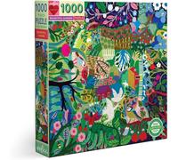 Eeboo Bountiful Garden 1000 Piece Family Jigsaw Puzzle