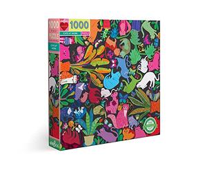 Eeboo Cats At Work - 1000 piece
