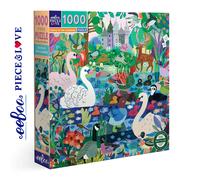 Eeboo Ducks In The Clearing Puzzle 1000 Pieces Multicolor