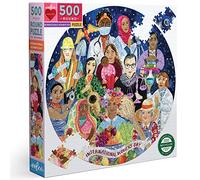 eeBoo International Women's Day Recycled Cardboard on the Day Adult Jigsaw Puzzle 500 Pieces on Women-PZFINW