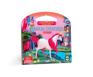 eeBoo Magical Creatures Shiny Sticker Book