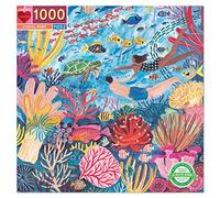 eeBoo Piece and Love Coral Reef 1000 piece square adult Jigsaw Puzzle