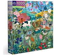 eeBoo English Hedgerow Jigsaw Puzzle, 1000 Pieces