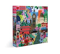 eeBoo Piece and Love London Life 1000 piece square adult Jigsaw Puzzle