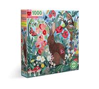SALE Eeboo 1000 Piece Family Jigsaw Puzzle - Poppy Bunny - SAVE 50%