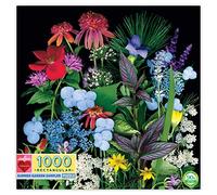 eeBoo Piece and Love Summer Garden Sampler Age 12+ 1000 piece rectangular adult Jigsaw Puzzle