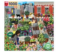eeBoo Piece and Love Urban Gardening 1000 piece square adult Jigsaw Puzzle