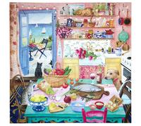 Eeboo Pink Kitchen Puzzle 1000 Pieces