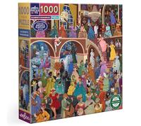 Eeboo - Puzzle 1000 pcs Alchemist's Masquerade - Adult Puzzle 1000 Pieces Cardboard - Dimensions 58.5 x 58.5 cm
