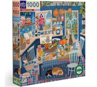 eeBoo - Puzzle 1000 pcs - Blue Kitchen - (EPZTBUK