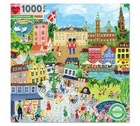 eeBoo Puzzle carré 1000 pièces : Copenhague