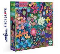 eeBoo SEEDS & FLOWERS 1000 pc Square Jigsaw Puzzle Super Deluxe PZT740