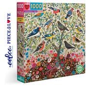 EeBoo 1000 Piece Jigsaw Puzzle - Songbird Tree (PZTSBD)