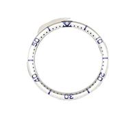 EEEBLBXNQ 1PC 38mm*31.5mm Flat Resin Aluminium Watch Bezel Insert Fits SKX007 SKX009 SRPD Case NH36 NH35 Movement Men Parts(06)