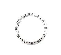 EEEBLBXNQ 1PC 38mm Ceramic/Aluminium Bezel GMT Insert Ring Inner Diameter 30.5mm Suitable for 40mm Men's Case Watch Accessories(04)