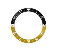 EEEBLBXNQ 1PC 38mmx30.6mm Curved Ceramic Bezel Fit for SKX007 SKX009 GMT Watch Case NH35 NH36 Movement Ring Parts(14)