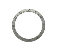 EEEBLBXNQ 1PC 38mmx31.5mm Flat Metal Watch Bezel Insert Ring Fits SKX007 SKX009 SRPD Case NH36 NH35 Movement Men Parts(04)