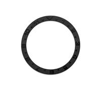 EEEBLBXNQ 1PC 38mmx31.5mm Flat Metal Watch Bezel Insert Ring Fits SKX007 SKX009 SRPD Case NH36 NH35 Movement Men Parts(05)