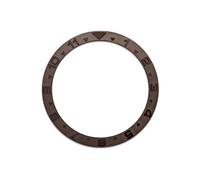 EEEBLBXNQ 1PC 38mmx31.5mm Flat Metal Watch Bezel Insert Ring Fits SKX007 SKX009 SRPD Case NH36 NH35 Movement Men Parts(07)