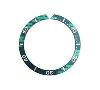 EEEBLBXNQ 1PC 38mmx31.5mm Flat SKX007 Watch Bezel Insert Fit for SKX009 SKX171 Case Spare Parts(01)
