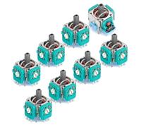 EEEKit 8PCS Analog 3D Joysticks Replacement, 3D Analog Sensor Wheel Thumb Sticks Replacement, Joystick Rocker Module for PS5 Controller
