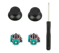 EEEKit Analog Sticks Replacement Kit, 3D Joystick Controller Rocker Thumbsticks Replacement with Screwdrivers for PS4, PS4 Slim and Pro Controller, 2PCS