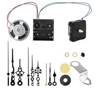 EEEKit Chiming Clock Mechanism Replacement, Battery Clocks Movements with Chime Melody Hour Trigger and 3 Set Hands for Vintage Grandpa Clock Repair Parts