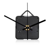 EEEKit Silent Quartz Clock Mechanism Kit, Battery Powered Clock Movement with High Torque Long Shaft for Replacement DIY Wall Clocks Repair Parts