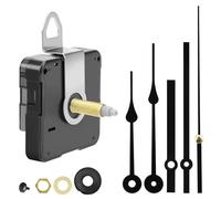 EEEKit Silent Quartz Clock Movement Kit, High Torque Clock Mechanisms Battery Powered with 2 Sets of Hands for DIY Wall Clocks Repair Parts