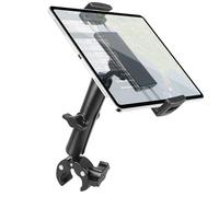 EEEKit Tablet Yoke Mount, Aircraft Yoke Tablet Holder, 360° Adjustable Metal Arm, Aviation Trainer Clamp Holder Compatible with iPad, Smartphones, 4-10 Inch Devices