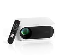 Eeenfy Mini Projector Smart TV with WiFi Bluetooth 600 ANSI, Integrated TV Operating System with Netflix, Electric Focus & Keystone Correction, Dolby Audio, Native 1080P, Ares A1