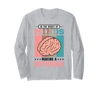 EEG Tech Neuroscience Neuro Nurse Brain Neurology Long Sleeve T-Shirt