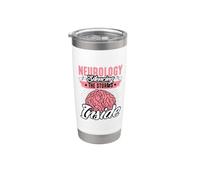 EEG Tech Neuroscience Neuro Nurse Brain Neurology Stainless Steel Insulated Tumbler