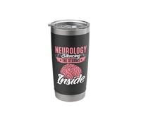 EEG Tech Neuroscience Neuro Nurse Brain Neurology Stainless Steel Insulated Tumbler