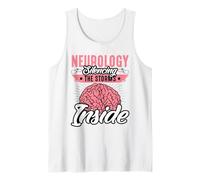 EEG Tech Neuroscience Neuro Nurse Brain Neurology Tank Top