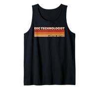 EEG Technologist Retro Sunrise Tank Top