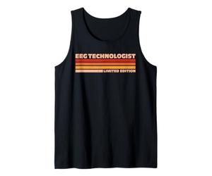EEG Technologist Retro Sunrise Tank Top