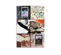 EEILASE Led Zeppelin Albums Poster Wall Art Decorative Canvas Posters 12x18inch(30x45cm) Unframe-Led Zeppelin