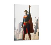 EEILASE SuperMan The Christopher Reeve Story Movie Poster Wall Art Decorative Canvas Posters 12x18inch(30x45cm) Frame-SuperMan The Christopher Reeve Story