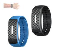 EEJBYTDI Slimpulse, Slimpulse Ultrasonic Wristband, Slim Pulse Wristband Ultrasonic electronic mosquito repellent bracelet (2 pieces A)