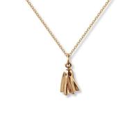 EEJBYTDI Tiny Talisman Spooky Ghost Necklace, Halloween Ghost Jewelry，3D Ghost Charm Pendant，Cute Ghost Necklace (gold)