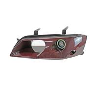 Eejghfwq Car Headlamp Assembly For Evolution For EVO 7 8 9 Left Side Vented Headlight Air Duct With LED Projector Light (RHD, Passenger Side) Car Headlights Assembly